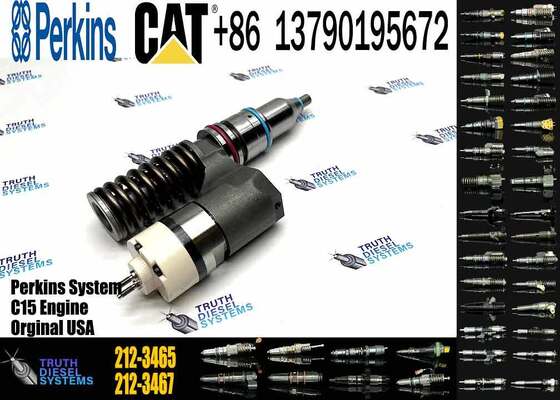 Excavator Injector 1165426 116-5426 1660155 166-0155 2123465 212-3465 for C12 Engine Parts Diesel Nozzle Assembly
