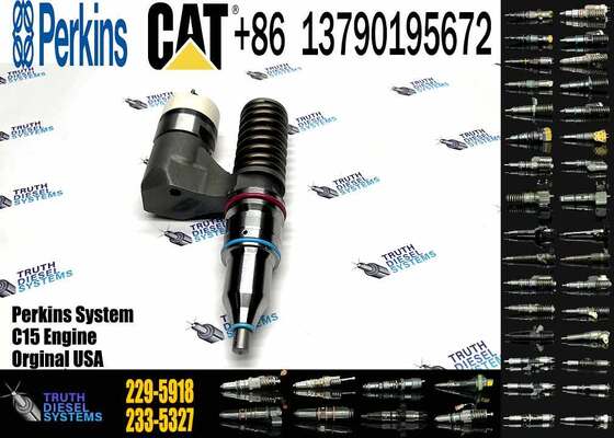 Diesel Fuel Injector 10R0963 229-5918 212-3463 212-3464 for C12 Excavator 345B 365B Truck High Quality Replacement Stability