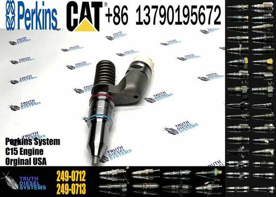 Diesel Engine Fuel Injector Excavator Accessories Diesel Motor Parts 249-0712 10R-3147 for CASE CAT966H CX31 TRUCK CAT725
