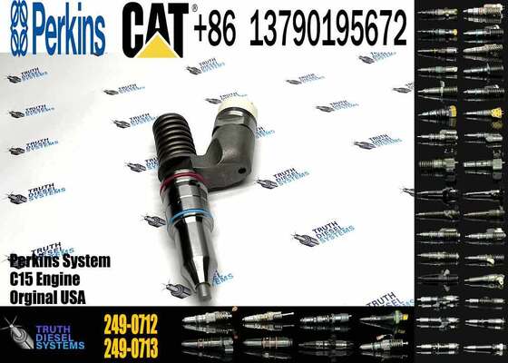 Diesel Engine Fuel Injector Excavator Accessories Diesel Motor Parts 249-0712 10R-3147 for CASE CAT966H CX31 TRUCK CAT725