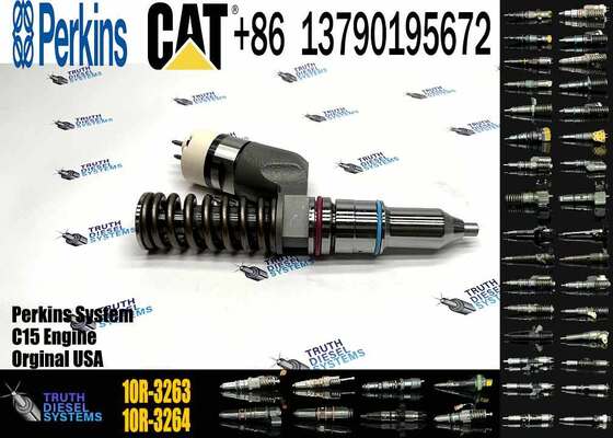 Excavator Injector 2530614 253-0614 10R3263 10R-3263 for C15 Engine Parts Diesel Nozzle Assembly