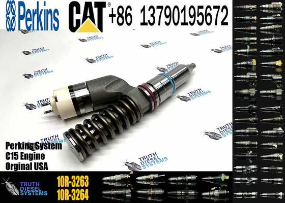 Excavator Injector 2530614 253-0614 10R3263 10R-3263 for C15 Engine Parts Diesel Nozzle Assembly