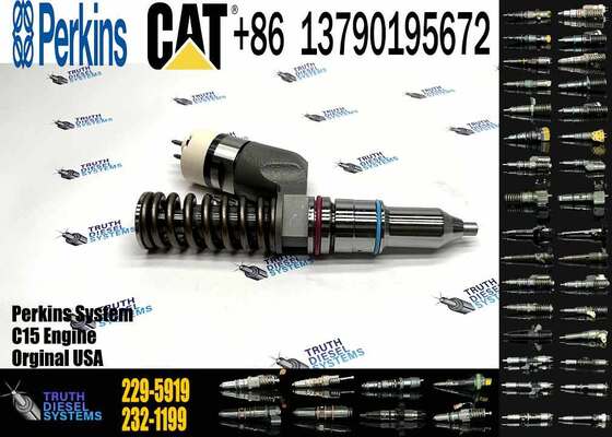 Factory Price CAT C15 C18 New Fuel Injector 374-0750 229-5919 235-1400 for Excavator Diesel Engine Parts