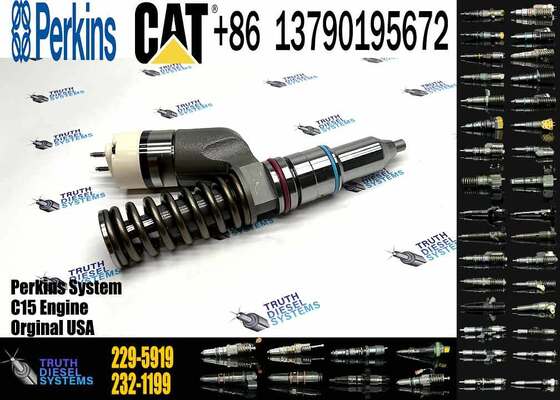Factory Price CAT C15 C18 New Fuel Injector 374-0750 229-5919 235-1400 for Excavator Diesel Engine Parts