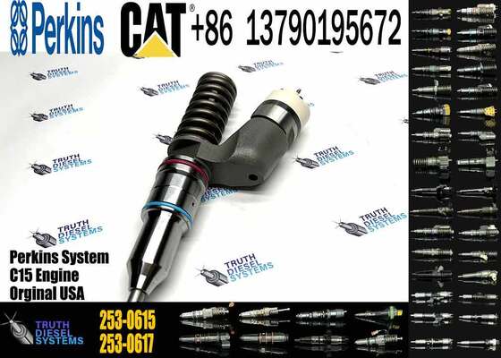 Excavator Parts Machinery Parts Diesel Engine Fuel Injector 253-0618 2530615 253-0616 253-0615 for C15 C18 C27