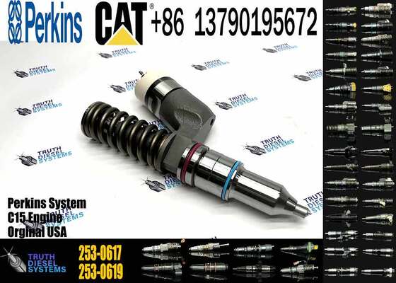 High Quality Diesel Injectors 253-0616 253-0615 253-0617 for Crawler Excavator C15/C18/C27/C13 Engines
