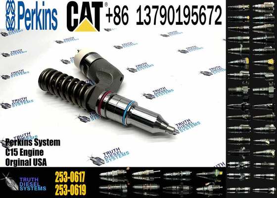 High Quality Diesel Injectors 253-0616 253-0615 253-0617 for Crawler Excavator C15/C18/C27/C13 Engines