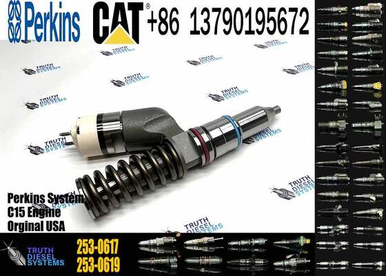 High Quality Diesel Injectors 253-0616 253-0615 253-0617 for Crawler Excavator C15/C18/C27/C13 Engines