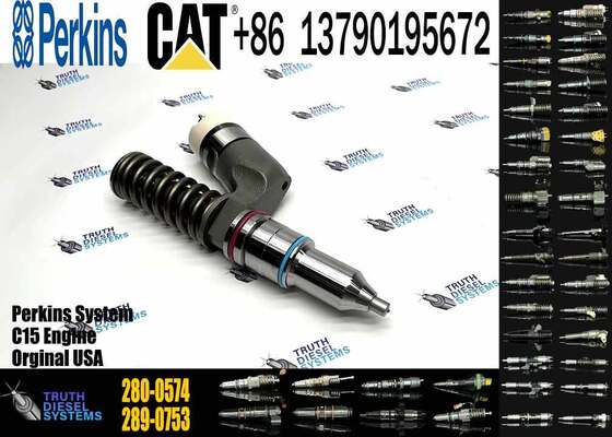 Diesel Fuel Injector 253-0615 2530615 Fuel Injector 280-0574 291-5911 254-4183 for C15 C18 Excavator Engine Engine Parts