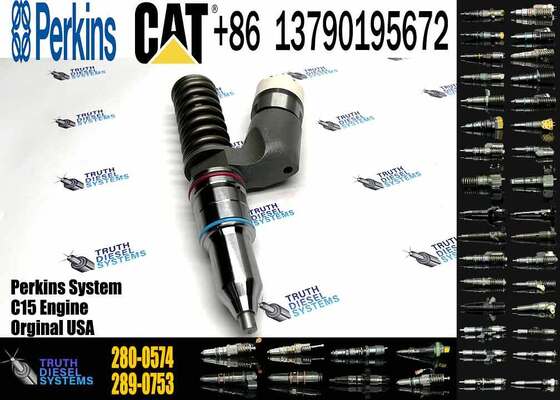 Diesel Fuel Injector 253-0615 2530615 Fuel Injector 280-0574 291-5911 254-4183 for C15 C18 Excavator Engine Engine Parts