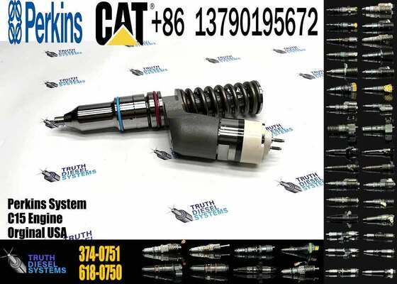 Fuel Injector 374-0751 3740751 20R-2285 20R2285 618-0751 6180751 30R-0004 30R0004 for C-aterpillar CAT C27 Engine
