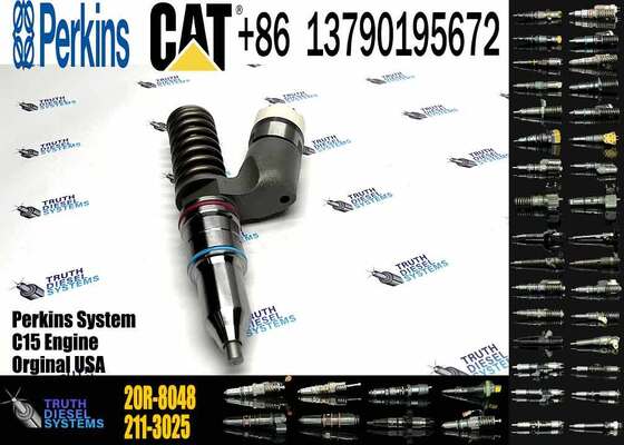 New Diesel Engine Injector 276-8307 374-0705 1OR-0724 253-0597 1OR-9787 20R-8048 Steel for C-aterpillar C18 C15 Common Rail