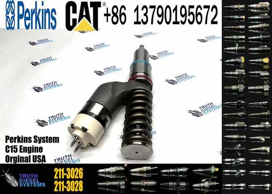 C15 C16 C18 3406E/3456 Diesel Fuel Injector 211-3025 10R-0955 211-3026 Common Fuel Injector Excavator Parts 10R-0724 10R-9787