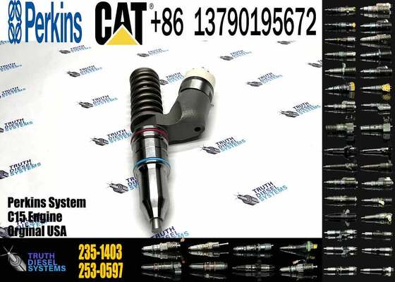 Fuel Injector 253-0618 10R-2772 2530618 10R2772 244-7718 235-1403 244718 2351403 for C15 C18 C32 CAT Diesel Engine