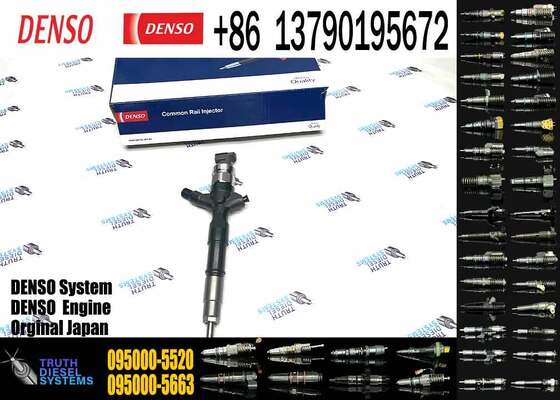 For Toyota Hilux Diesel Engine Spare Parts New OEM 095000-5520 23670-0L010 Fuel Injector Injection Valve Car Part