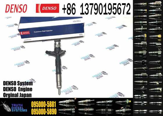 Diesel Common Rail Fuel Injector 095000-5881 23670-30050 Engine Spare Parts Reliable Precise Fuel Injection