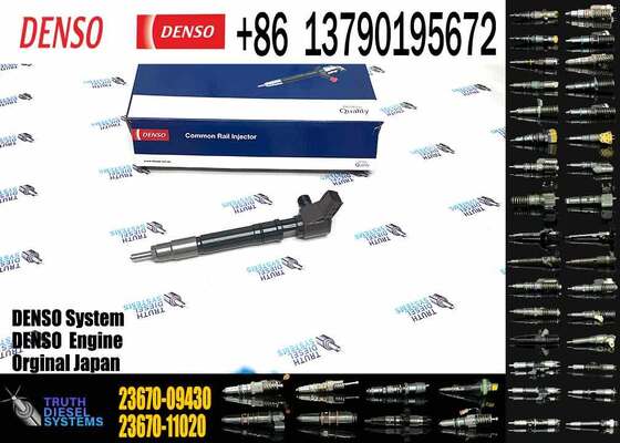 High Quality 23670-0E020 Diesel Fuel Injector for Hilux Revo 2GD 2.4L 2.7L 295700-0560 23670-09430