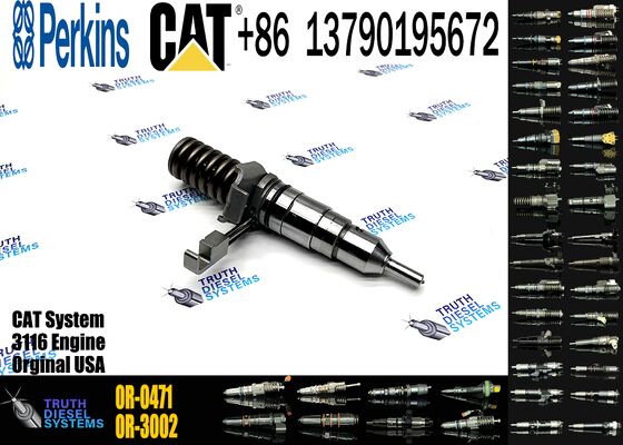 New Diesel Engine Injector Set for C-aterpillar C3116 Common Rail Including 0R-3580 0R-0471 0R-8467 9Y-4982 127-8220 107-7734
