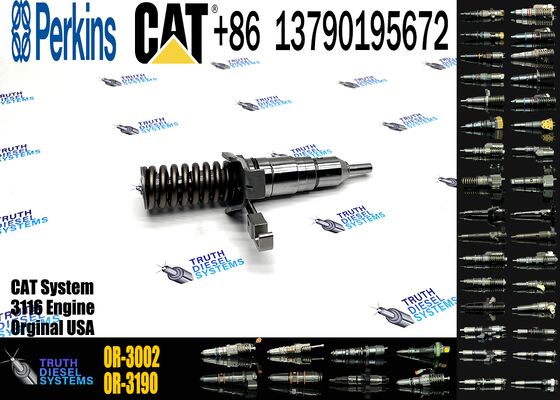 New Fuel Injector 127-8207 0R-8475 OR-8475 9Y-4982 7E-8727 OR-3002 0R-3002 for C-aterpillar Industrial 3114 CB434 CP563 05531