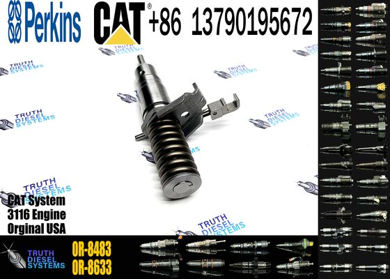 Fuel Injector 127-8209 Compatible for Cat Excavator 200B 3114 Parts Made in Diesel Injector 0R-3742 7E-9585 0R-8483 4P-1734
