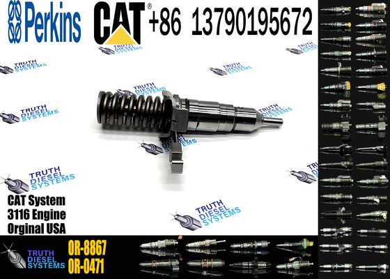 WEIYUAN Fuel Injector 140-8413 OR-8867 for C-aterpillar for CAT Engine 3116 3126 Wheel Loader 938G