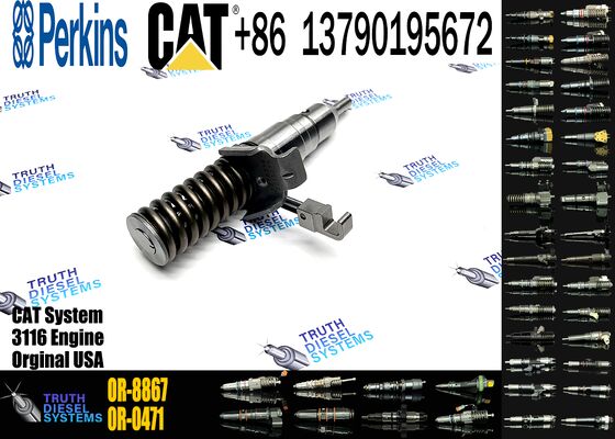 WEIYUAN Fuel Injector 140-8413 OR-8867 for C-aterpillar for CAT Engine 3116 3126 Wheel Loader 938G