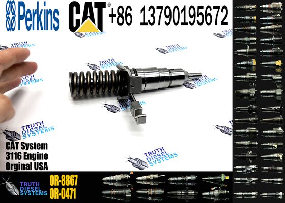 WEIYUAN Fuel Injector 140-8413 OR-8867 for C-aterpillar for CAT Engine 3116 3126 Wheel Loader 938G