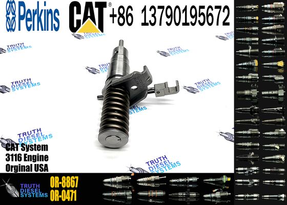 WEIYUAN Fuel Injector 140-8413 OR-8867 for C-aterpillar for CAT Engine 3116 3126 Wheel Loader 938G