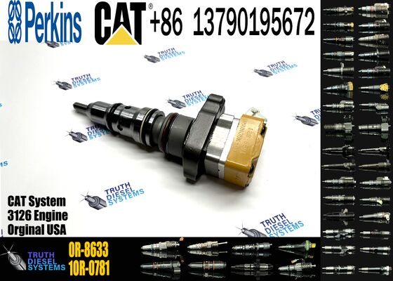 Common Rail Fuel Injector 126-0499 116-7150 131-7150 155-1819 0R-8633 for Excavator 3126 Truck Parts Auto Parts