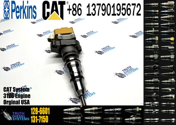 YS Common Rail Fuel Injectors 10R-0782 128-6601 178-0199 3126B 3126E for Diesel Engines E322C/E325C Excavators 6 Month Warranty