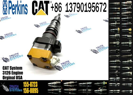 New 3126 Diesel Engine Fuel Injector 222-5972 173-4059 155-1819 155-8723 2C0273 for Excavator Parts Condition New