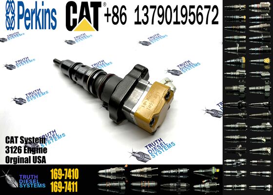 169-7410 Common Rail Diesel Fuel Injector 0R-9350 For CAT 3126B C7- 7.2 L1995-2004