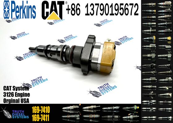 169-7410 Common Rail Diesel Fuel Injector 0R-9350 For CAT 3126B C7- 7.2 L1995-2004