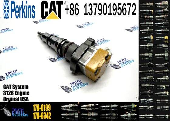 YS 3126B 3126E C7 Diesel Engine 322C Excavator Fuel Injector Nozzle 10R-0782 128-6601 198-6605 178-0199 6 Month Warranty