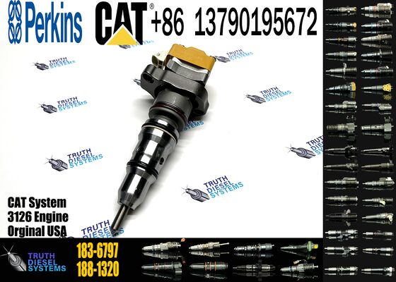 Affordable Excavator Engine Spare Parts Fuel Injector 0R-9348 183-6797 10R-1262 222-5965 188-1320 10R-0781 for CAT 3126 Engine