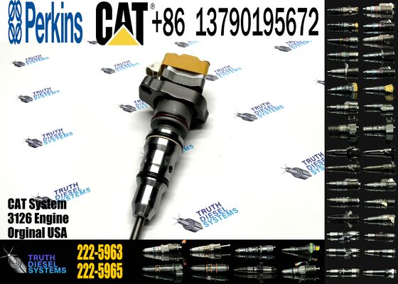XDEP New High Quality Factory Price Common Rail Fuel Injector 222-5963 2225963 for C-aterpillar 3126 Engine