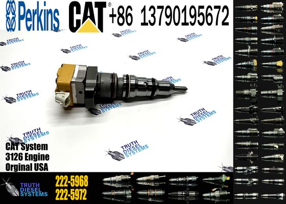 Fuel Injector 222-5968 173-3922 10R-1306 1733922 10R1306 for 3126B C7 Diesel Engine