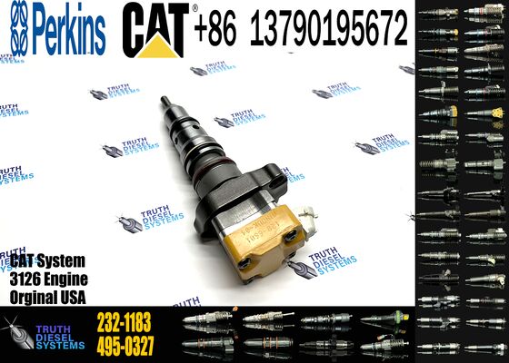 YS Fuel Injector 174-7526 232-1171 232-1183 20R-0758 10R-1267 10R-1266 1747526 20R-0758 for CAT 3412 3408 Engine