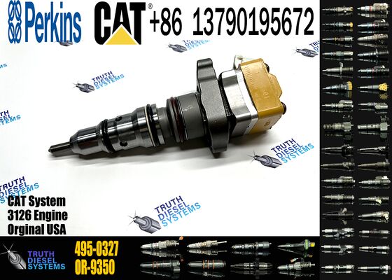 XDEP New High Quality Factory Price Common Rail Fuel Injector 495-0327 4950327 for C-aterpillar 3126 Engine