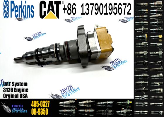 XDEP New High Quality Factory Price Common Rail Fuel Injector 495-0327 4950327 for C-aterpillar 3126 Engine