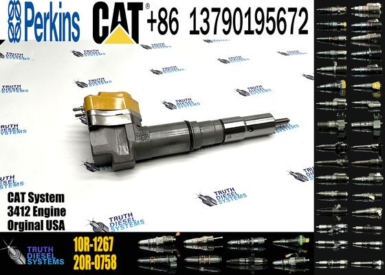 New 3412E 3408 Diesel Fuel Injector for Excavator Engine Parts 232-1171 10R-1267 232-1183 10R-1266 4CR01974