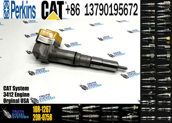 New 3412E 3408 Diesel Fuel Injector for Excavator Engine Parts 232-1171 10R-1267 232-1183 10R-1266 4CR01974
