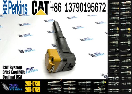 HEUI Fuel Injector 232-1175 20R-0758 10R-1265 for C-aterpillar CAT Engine 3412E 3408E Dozer D9R Quarry Truck 775D AD45