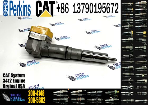 New Diesel Common Rail Fuel Injector 153-5938 20R-4148 138-8756 174-7526 20R-0758 Steel for Excavator Truck Parts Excavator Truck Parts Steel