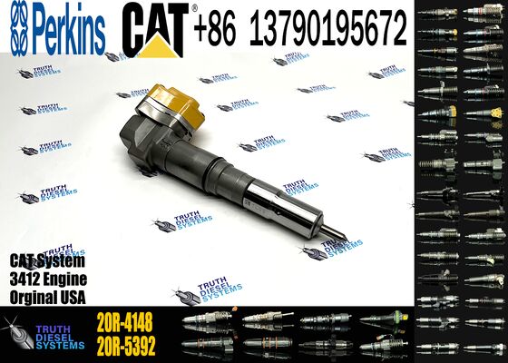 New Diesel Common Rail Fuel Injector 153-5938 20R-4148 138-8756 174-7526 20R-0758 Steel for Excavator Truck Parts Excavator Truck Parts Steel