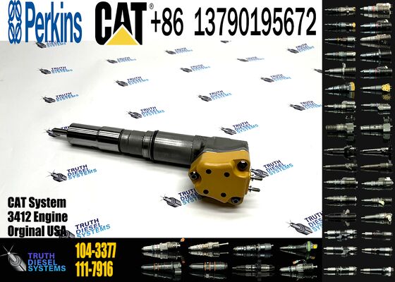 YS Fuel Injector 104-3377 174-7526 111-7916 138-8754 0R-8624 for 3408E 3412E Engine 769D 773D 775D 631E 633E 637E 651E 657E 6