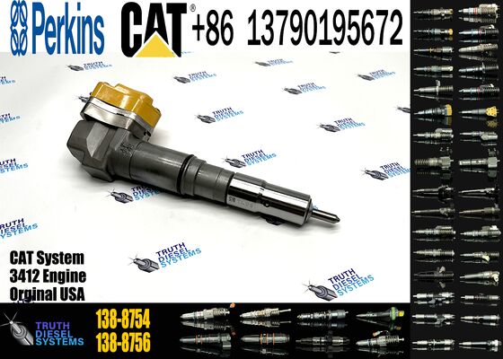 YS Fuel Injector 104-3377 174-7526 111-7916 138-8754 0R-8624 for 3408E 3412E Engine 769D 773D 775D 631E 633E 637E 651E 657E 6