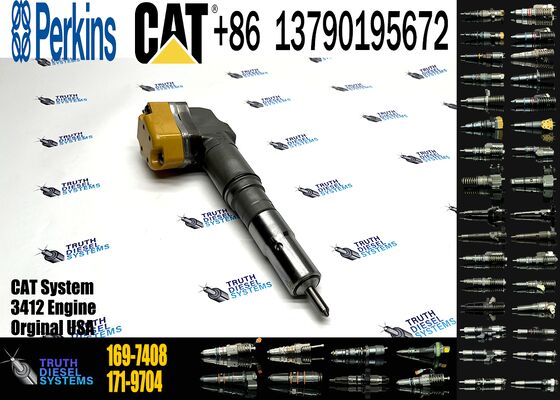 Fuel Injector 138-8756 153-5938 156-3895 169-7408 1388756 1535938 1563895 1697408 for Cater-pillar 3412 3412E EngineFFuel Injector 138-8756 153-5938 156-3895 169-7408 1388756 1535938 1563895 1697408fo