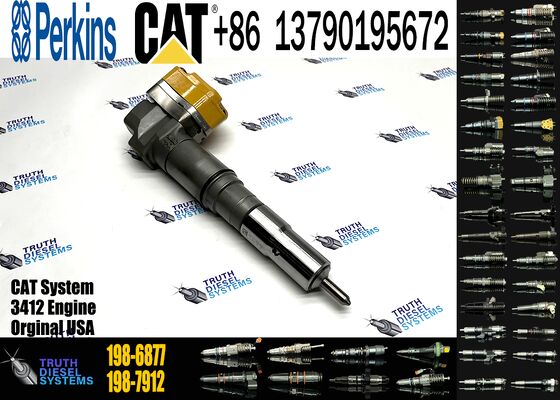 New 3412 Diesel Engine Fuel Injector 111-7916 198-4752 20R-5392 198-6877 232-1170 for Excavator Parts Condition New