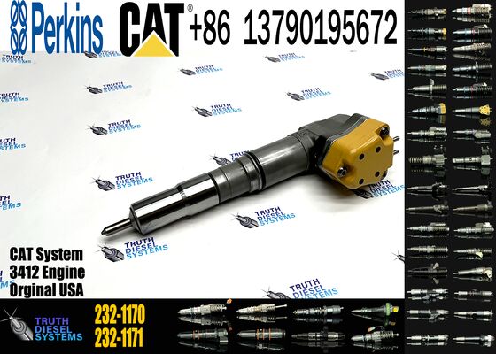 New 3412 Diesel Engine Fuel Injector 111-7916 198-4752 20R-5392 198-6877 232-1170 for Excavator Parts Condition New